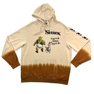 DreamWorks Shrek Tie Dye That'll Do Donkey Sweatshirt Hoodie Men XL Movie Film